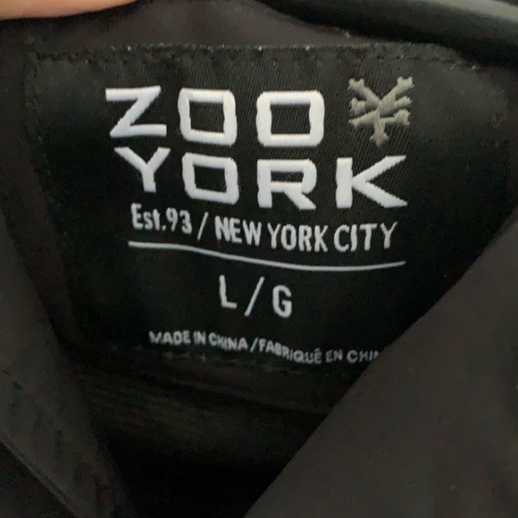Black Zoo York button up jacket (large) - Picture 2 of 4